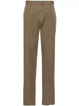 Zegna зауженные брюки, зеленый