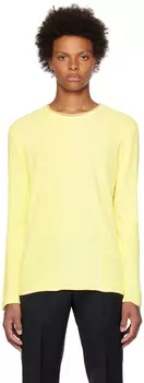 ZEGNA Желтый легкий свитер