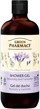 Зеленая Аптека, Гель для душа, Розмарин и Лаванда, 500мл, Vis Plantis