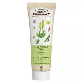 Зеленая Аптека, Крем для рук и ногтей с алоэ, 100 мл Green Pharmacy
