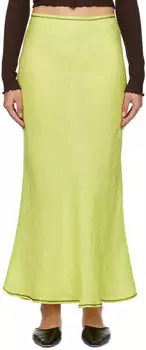 Зеленая длинная юбка Dydine Baserange
