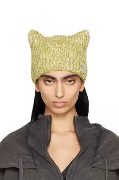 Зеленая драгоценная шапка KNWLS