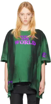 Зеленая футболка Ava Rave Review