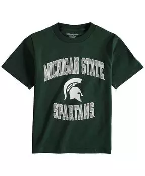 Зеленая футболка Big Boys Michigan State Spartans Circling Team Champion