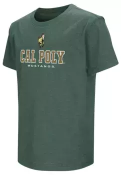 Зеленая футболка Colosseum Youth Cal Poly Mustangs