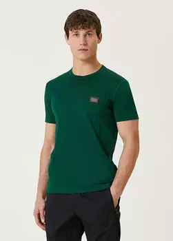 Зеленая футболка Dolce&Gabbana