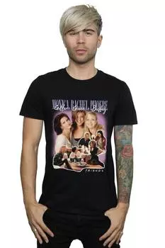 Зеленая футболка Geller Buffay Friends, черный