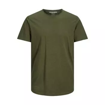 Зеленая футболка из органического хлопка Jack & Jones