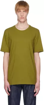 Зеленая футболка Panarea Massimo Alba