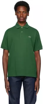 Зеленая футболка-поло Original Lacoste