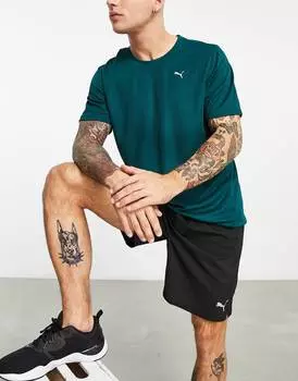 Зеленая футболка Puma Performance