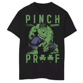 Зеленая футболка с рисунком Marvel Pinch для мальчиков 8–20 лет Marvel