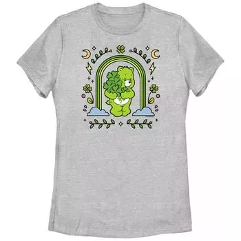 Зеленая футболка с рисунком радуги для подростков Care Bears Licensed Character