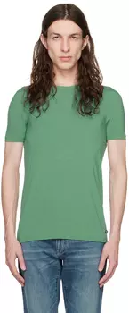 Зеленая футболка Signifier ZEGNA