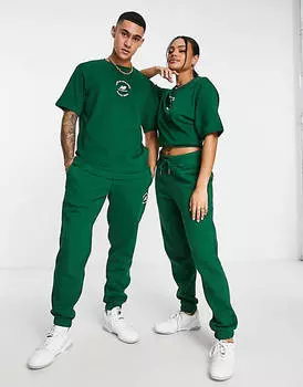 Зеленая футболка унисекс Life in Balance New Balance