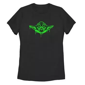 Зеленая футболка Yoda с изображением Звездных войн для юниоров Licensed Character