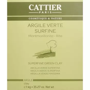 Зеленая глина Экст 1К 1 кг, Cattier