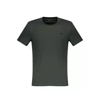 Зеленая хлопковая футболка Harmont & Blaine