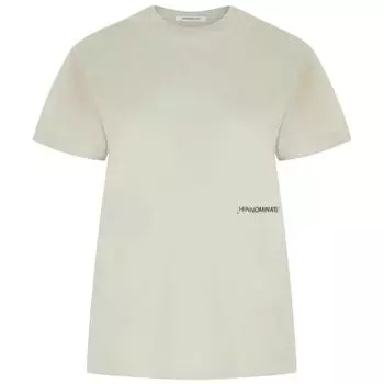 Зеленая хлопковая футболка HINNOMINATE, зеленый