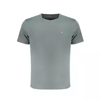 Зеленая хлопковая футболка Napapijri