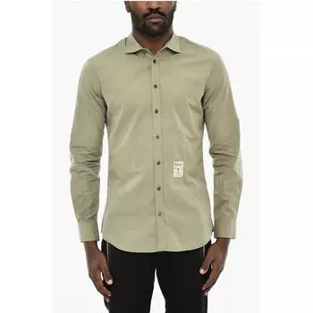 Зеленая хлопковая рубашка Dsquared2, Green