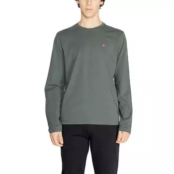 Зеленая хлопковая рубашка Napapijri