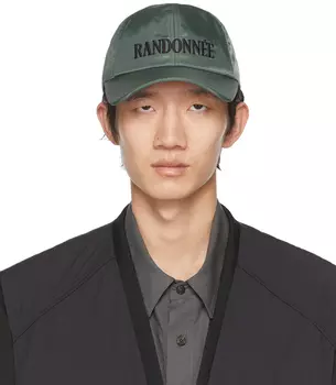 Зеленая кепка Randonnée Juun.J