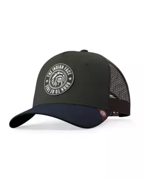 Зеленая кепка унисекс из коллекции Born to be Free The Indian Face