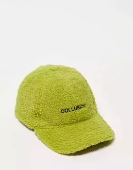 Зеленая кепка унисекс с логотипом Borg COLLUSION