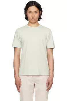 Зеленая классическая футболка Flame rag & bone