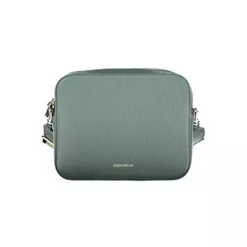 Зеленая кожаная сумочка Coccinelle