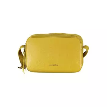 Зеленая кожаная сумочка Coccinelle, зеленый