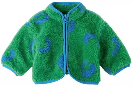 Зеленая куртка Baby Teddy Smile Stella McCartney
