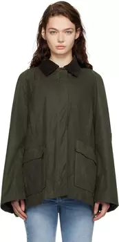 Зеленая куртка Country TOTEME