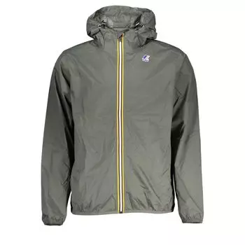 Зеленая куртка из полиамида K-Way