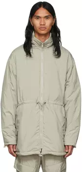 Зеленая куртка из полиэстера Essentials