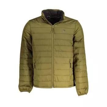 Зеленая куртка из полиэстера Timberland