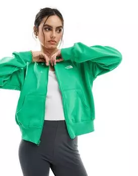 Зеленая куртка на молнии The North Face Evolution