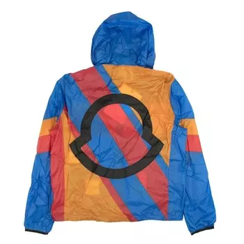 Зеленая куртка в полоску Genius Craig Moncler, зеленый