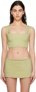 Зеленая майка Celestial Danielle Guizio