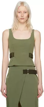 Зеленая майка Leila Miaou