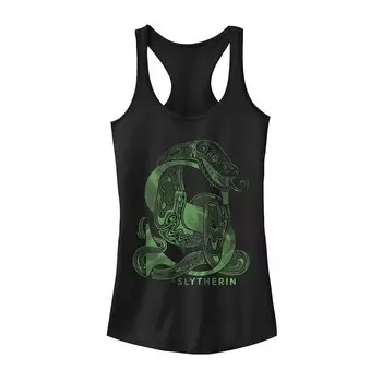 Зеленая майка с графическим логотипом и логотипом Harry Potter Slytherin для юниоров Licensed Character, черный