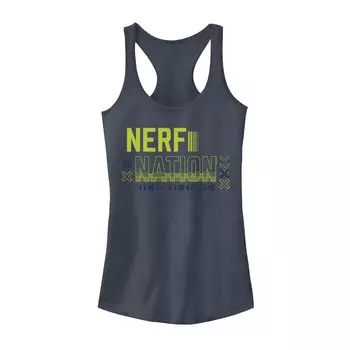 Зеленая майка с логотипом Nerf Nation для юниоров Licensed Character