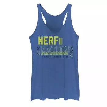 Зеленая майка с логотипом Nerf Nation для юниоров Licensed Character