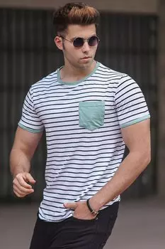 Зеленая мужская футболка 5151 MADMEXT