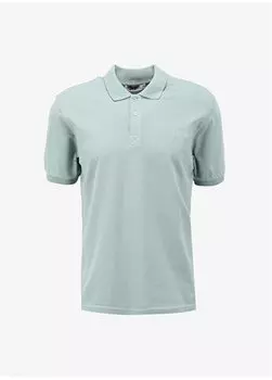 Зеленая мужская футболка-поло 242 LCM 242025 TWINS TEAM GREEN Lee Cooper, зеленый