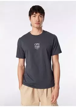 Зеленая мужская футболка с круглым вырезом JORKYLER TEE SS CREW NECK EXC Jack & Jones, зеленый