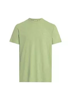 Зеленая мужская футболка с круглым вырезом K10K112509LJ4 Calvin Klein, зеленый