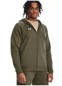 Зеленая мужская Толстовка Under Armour
