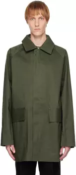 Зеленая непромокаемая куртка Margaret Howell